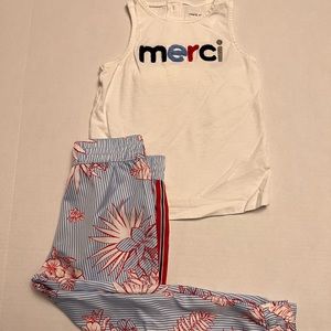 Janie and Jack Girls size 4 shirt and pants